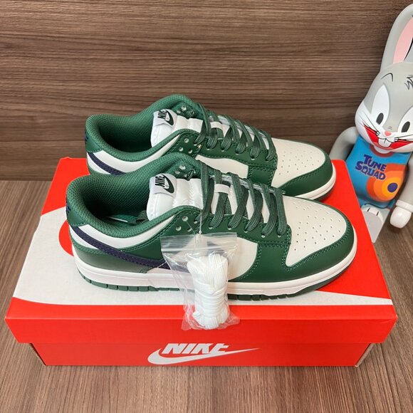 Nike Green and White Athletic Shoes - Picture 3 of 9